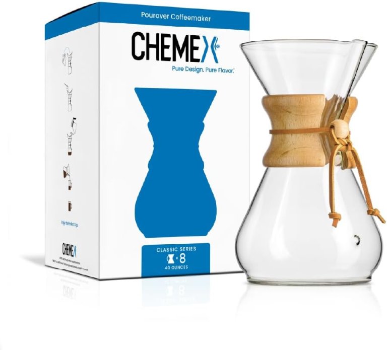 Chemex Pour-Over Glass Coffeemaker