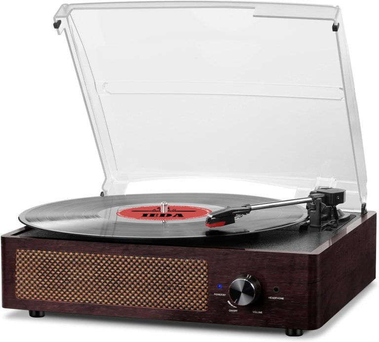 Cotsoco Vinyl Record Player Turntable