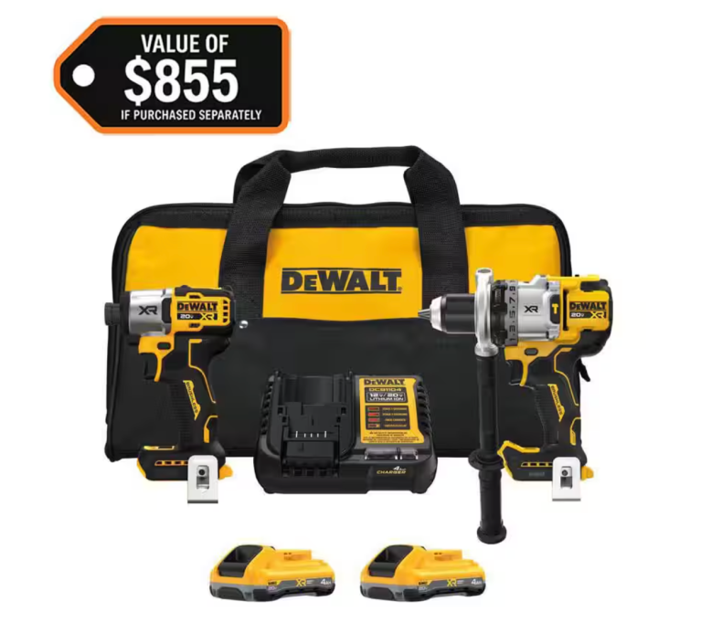 DeWalt 20V MAX Lithium-Ion Cordless 2-Tool Combo Kit