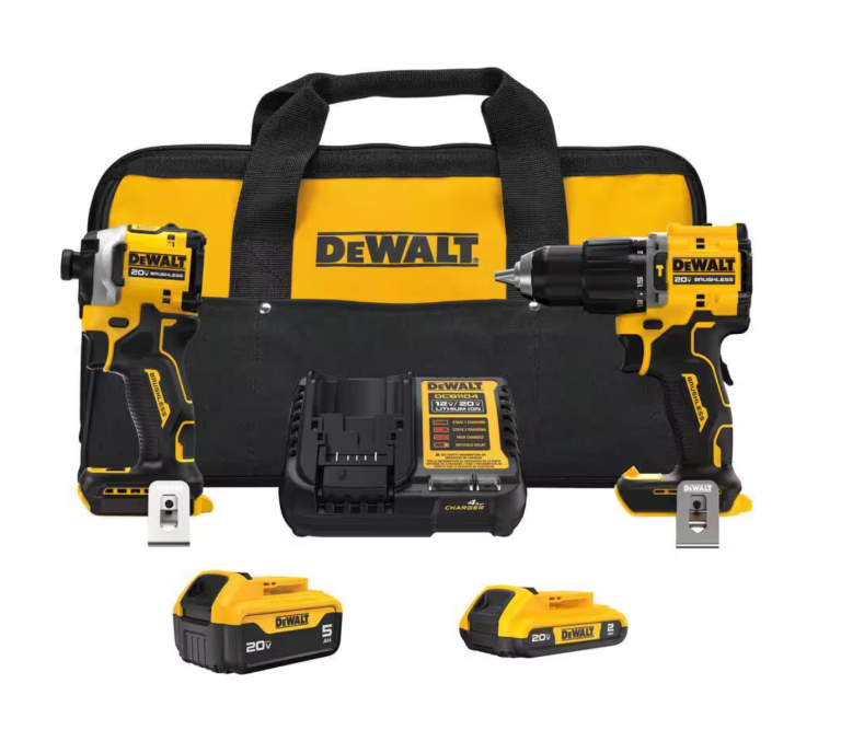 DeWalt ATOMIC 20V MAX Lithium-Ion Cordless 2-Tool Combo Kit