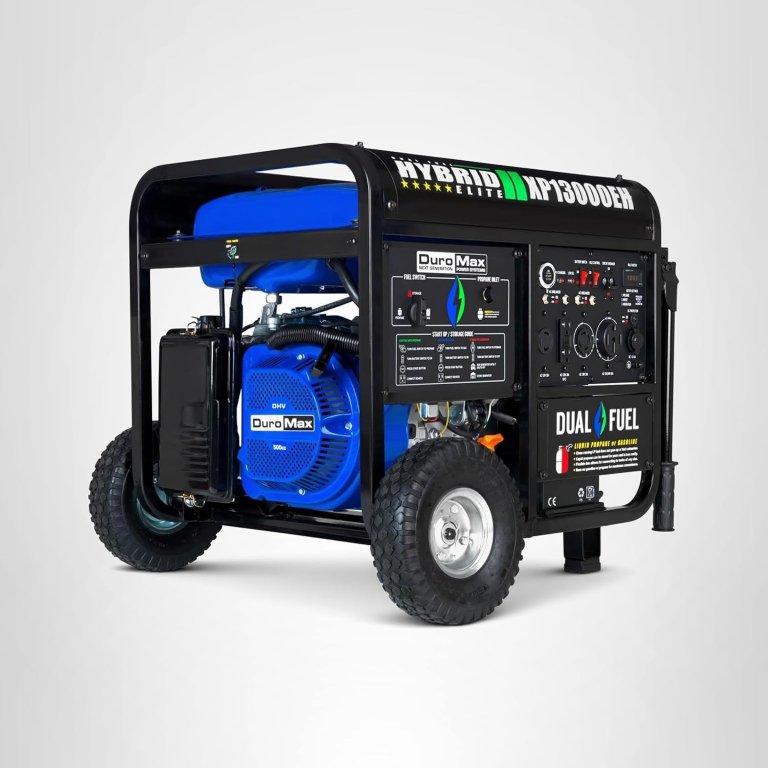 DuroMax 1300Watt Dual Fuel Portable Generator