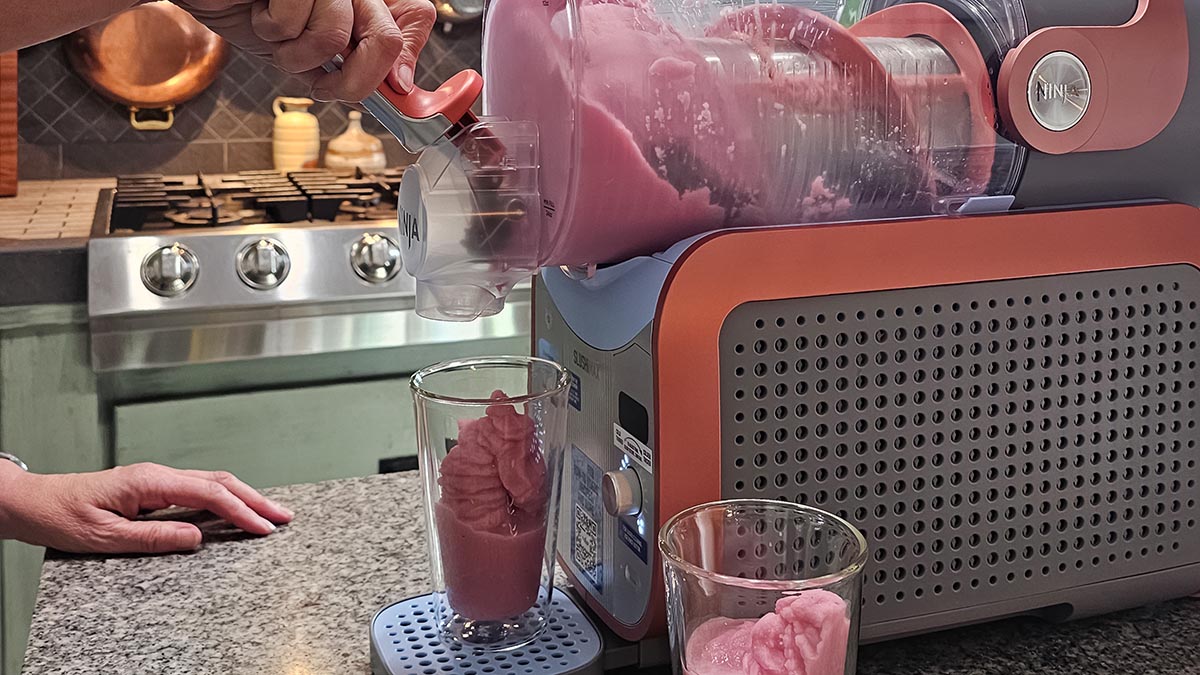 Frozen concoction with Ninja Slushi Max