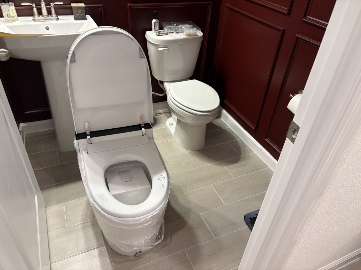 Horow Smart Toilet install