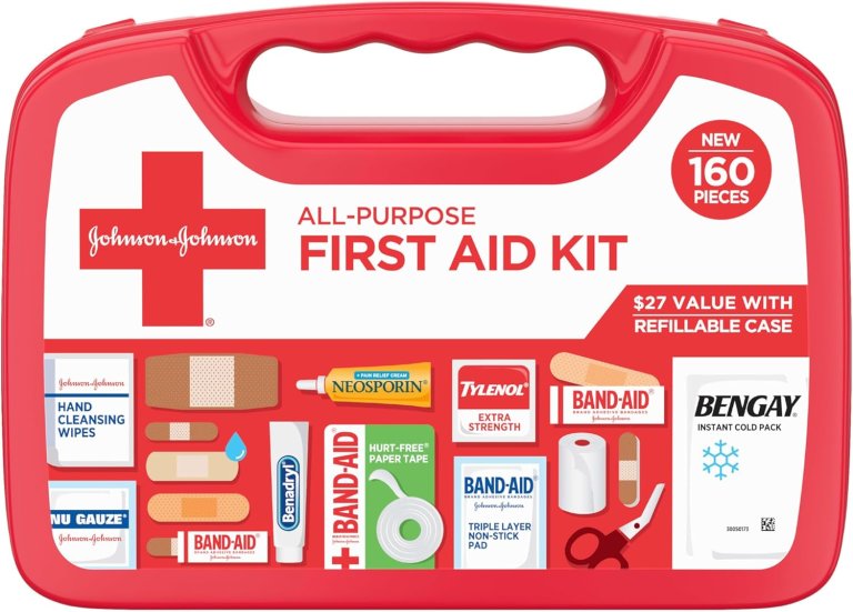 Johnson and Johnson All-Purpose First Aid Kit