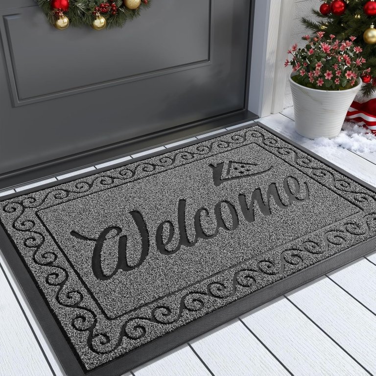 Last-Minute Amazon Gifts for Homeowners Yimobra Low-Profile Outdoor Welcome Mat