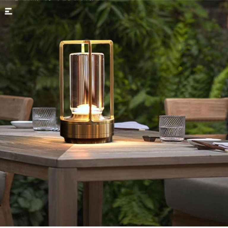 Last-Minute Clearance Deals for Mom Portable Rechargeable Cordless Metal Table Lamp
