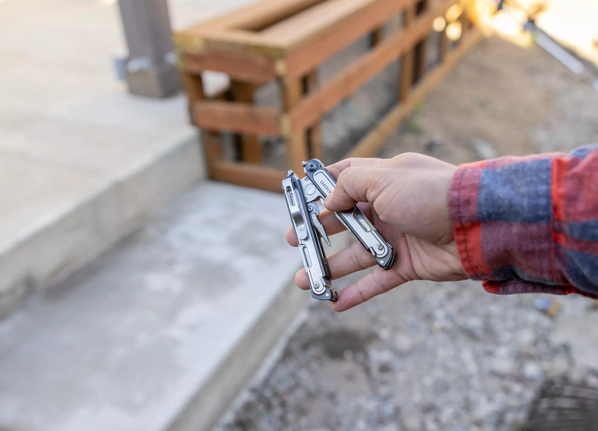 Leatherman ARC multi-tool close up