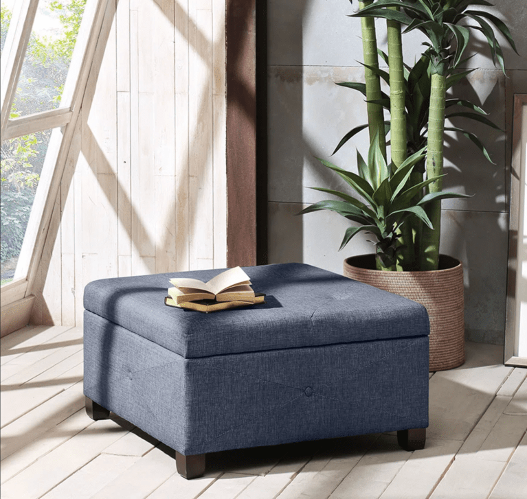 Madison Park Della Tufted Storage Ottoman Wayfair