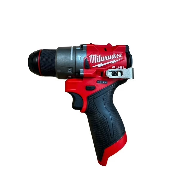 Milwaukee M12 FUEL 1/2" Hammer Drill on a white background