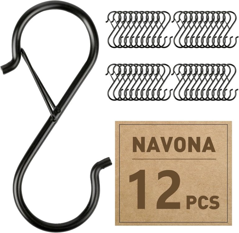 Navona S Hooks 12 pack on a white background