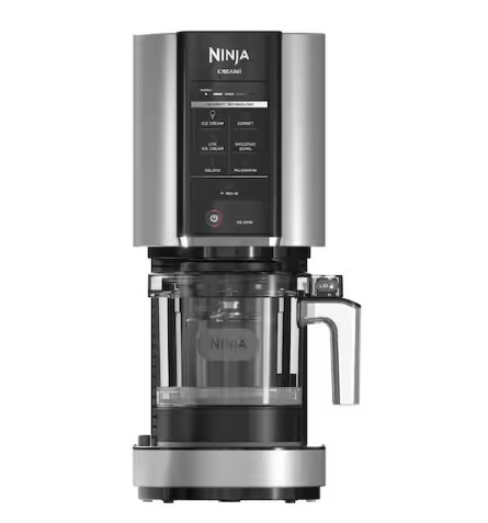 Ninja CREAMi Ice Cream Maker on a white background