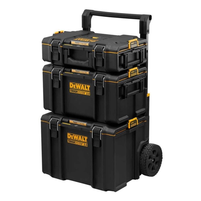 Products to Maintain Your New Tools DeWalt ToughSystem 2.0 Stackable Tool Box