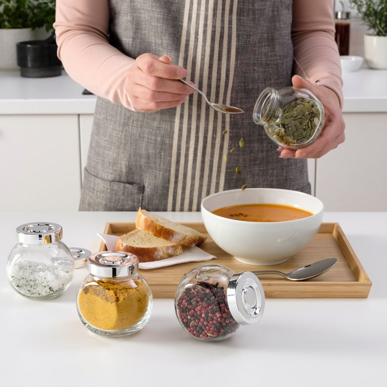 Rajtan Spice Jars in use