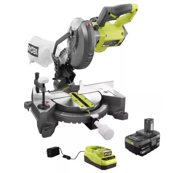 Ryobi 18V ONE+ 7-1:4 inch Compound Miter Saw