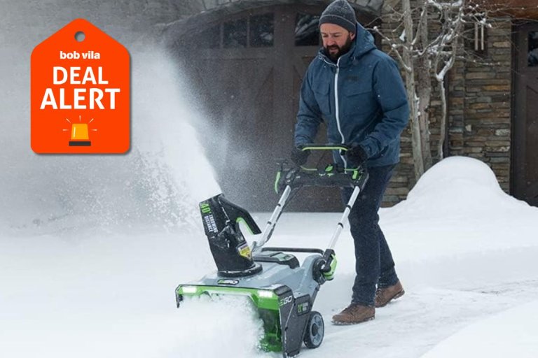 Amazon's After-Christmas Sale is Clearing Out Snow Blowers and Snow Gear—Save Up to 50% Off Ego Greenworks, Snow Joe, and More