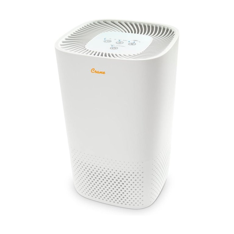 The Best Air Purifier Deals Crane Tower HEPA & UV Air Purifier