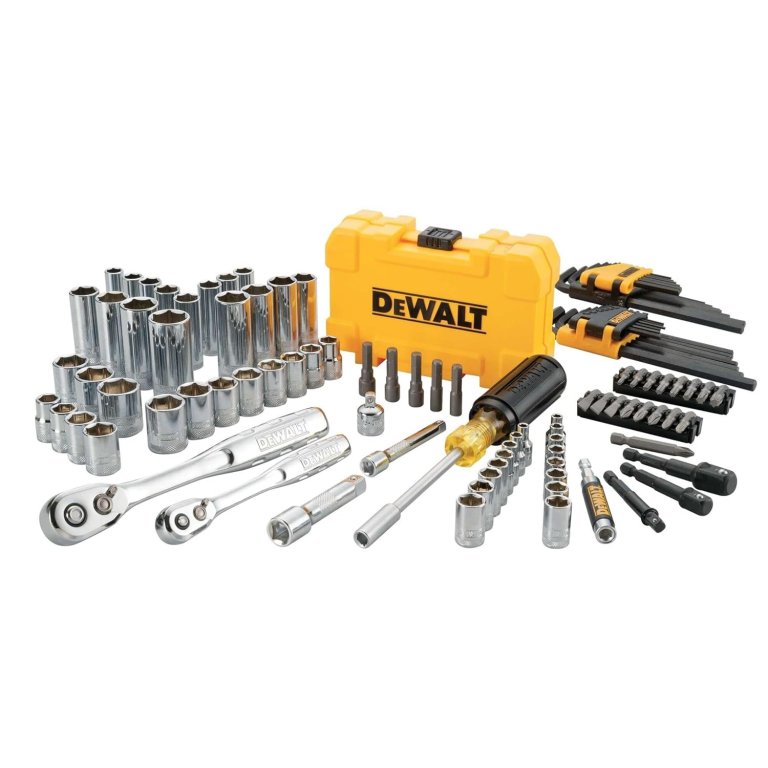 The Best DeWalt Tools Under 100 dollars on Amazon DeWalt 108-Pc Mechanics Tool Set