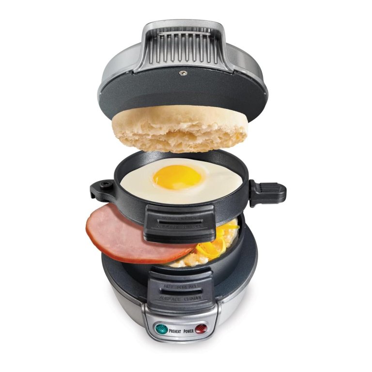 The Best Small Kitchen Appliances Hamilton Beach Breakfast Sandwich Maker