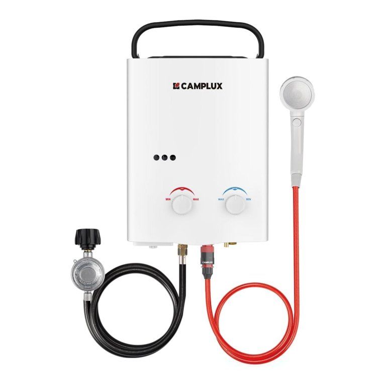 The Best Tankless Water Heaters Camplux AY132 Tankless Water Heater