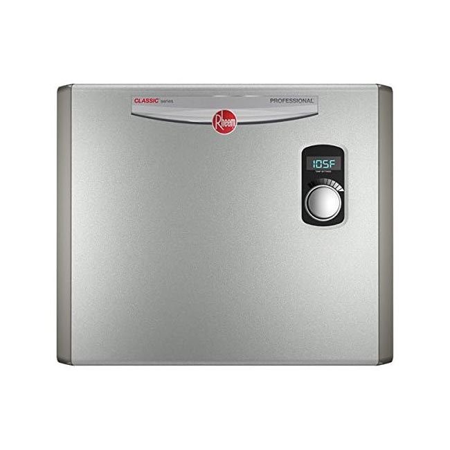 The Best Tankless Water Heaters Rheem RTEX-36 Electric Tankless Water Heater