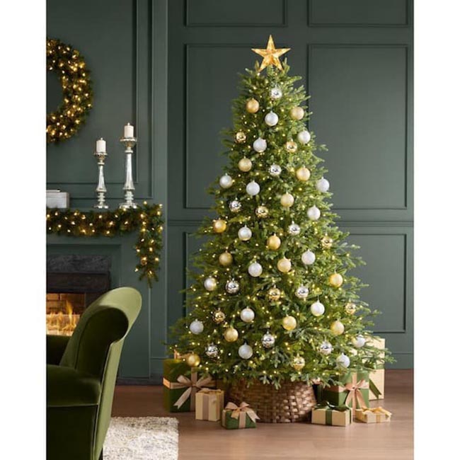 The Home Depot’s Christmas Decor Deals Home Decorators Collection 7.5-ft Breckenridge Fraser Fir