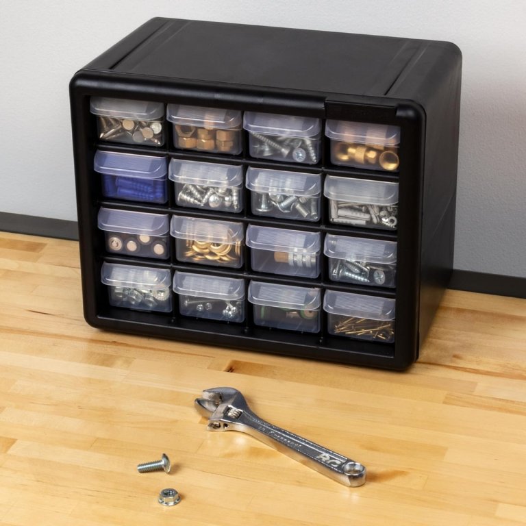 Akro-Mils 16-Drawer Storage Cabinet