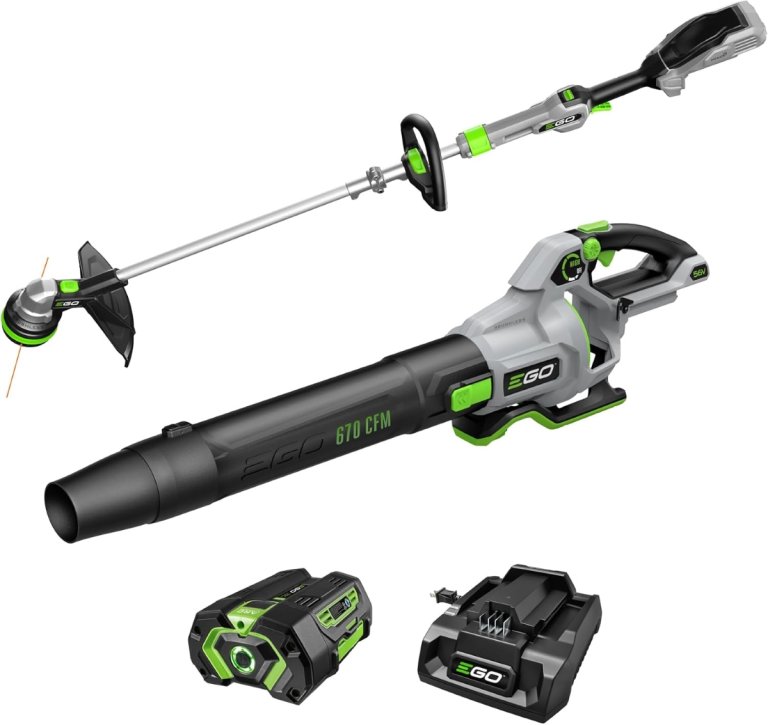 EGO POWER+ 15" Trimmer & 670 CFM Blower Combo