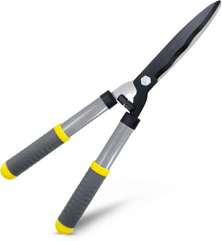 Cowelt 21-inch Hedge Clippers on a white background.