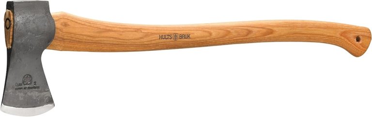 Hults Bruk Kisa axe on a white background.