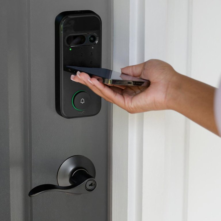CES Products We're Excited About myQ Secure View 3-in-1 Smart Lock