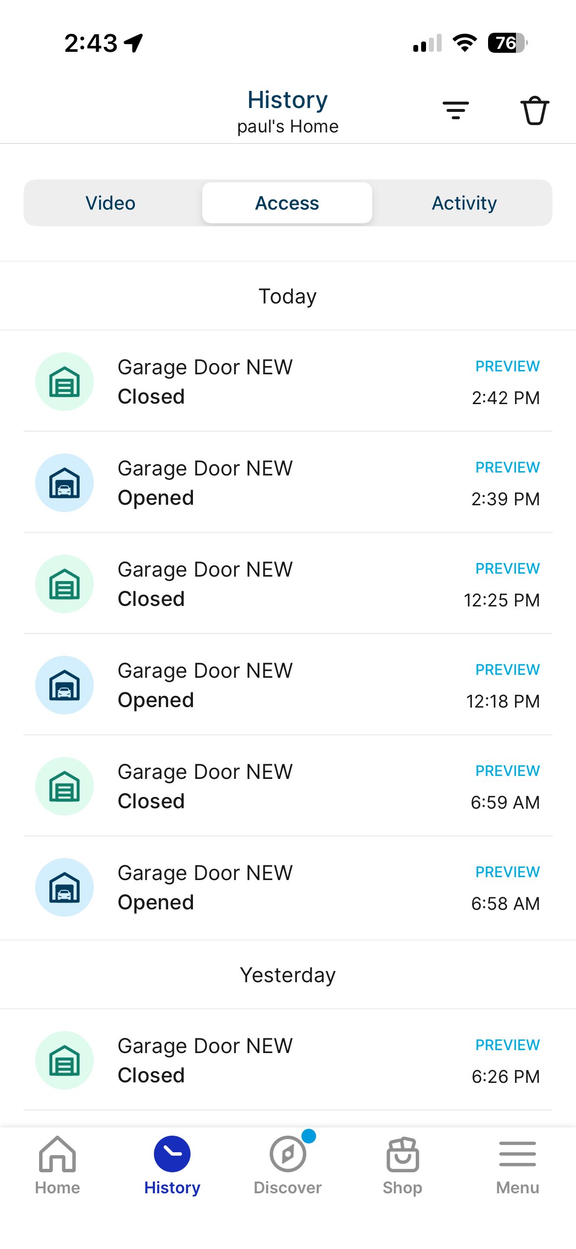 Chamberlain MyQ Garage Door Opener B5330_app03