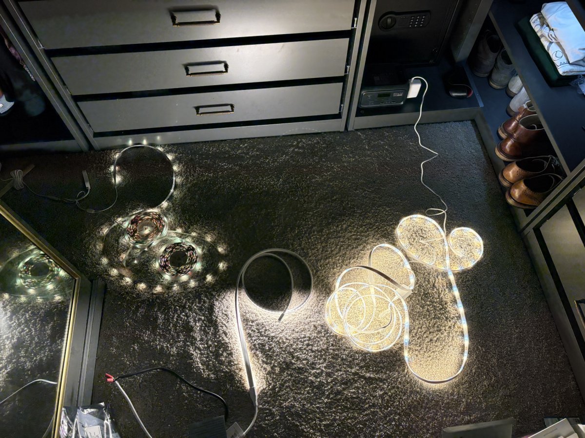 Closet Lighting Smart LED strips