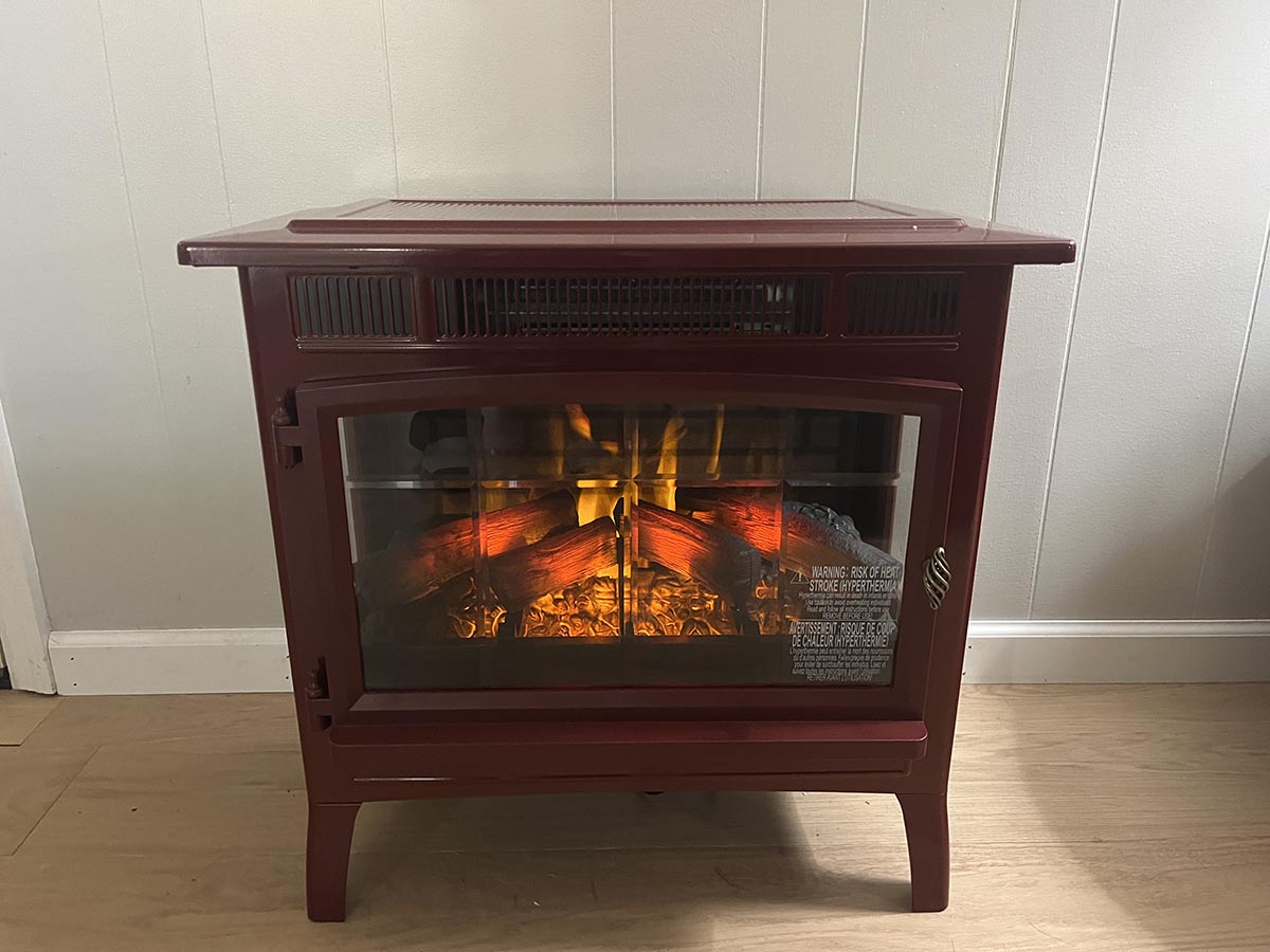 Duraflame space heater