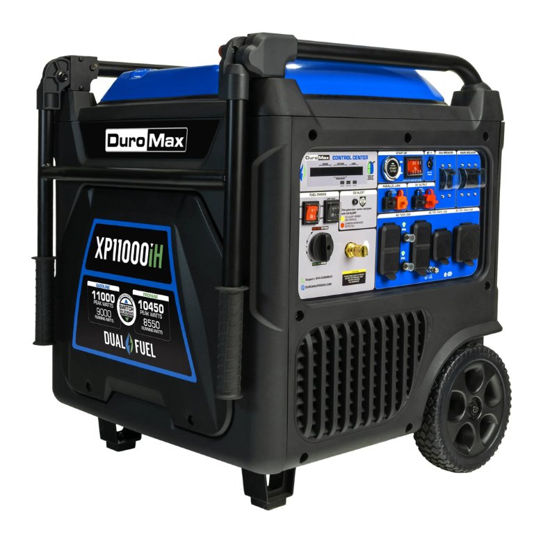 DuroMax 11,000W Dual-Fuel Inverter Generator