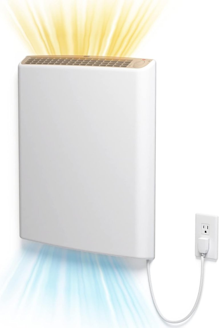 Envi Plug-in Electric Panel Wall Heater on a white background