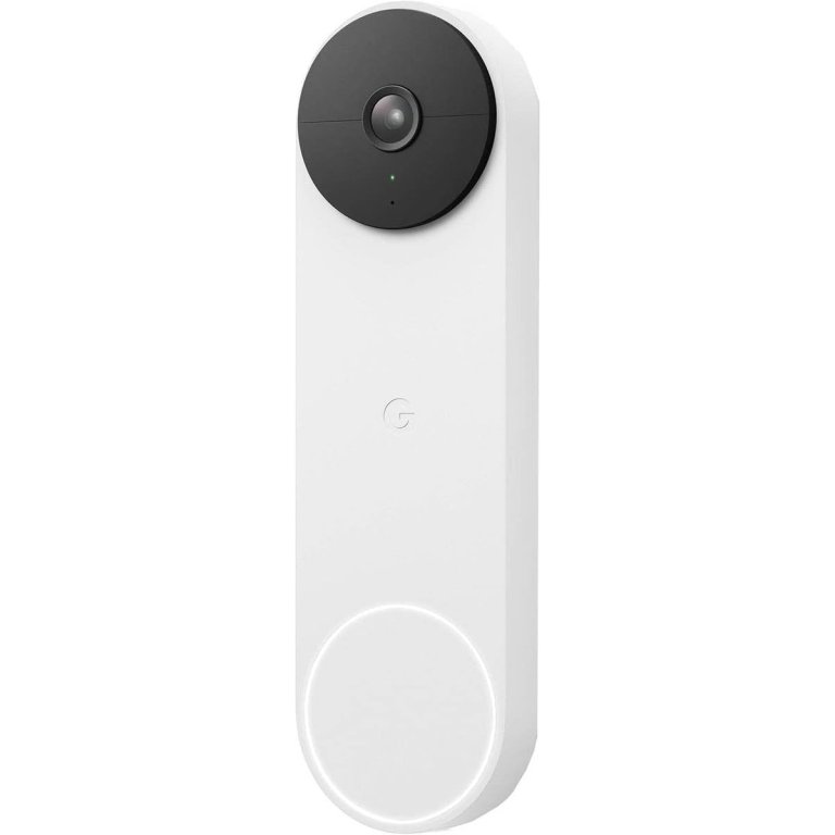Google Nest Doorbell on white background