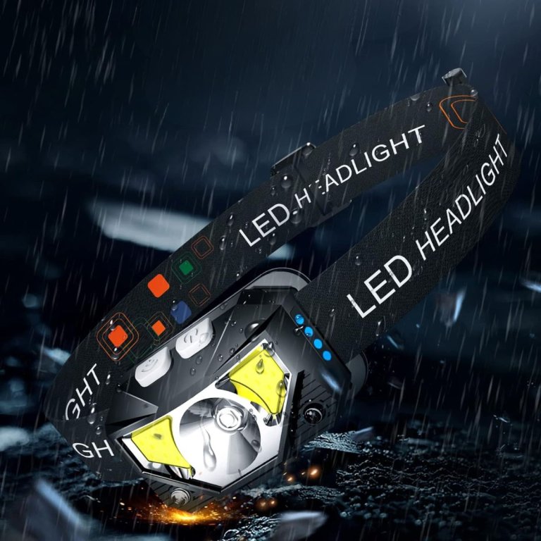 LHKNL Rechargeable LED Headlamps (2 Pack)