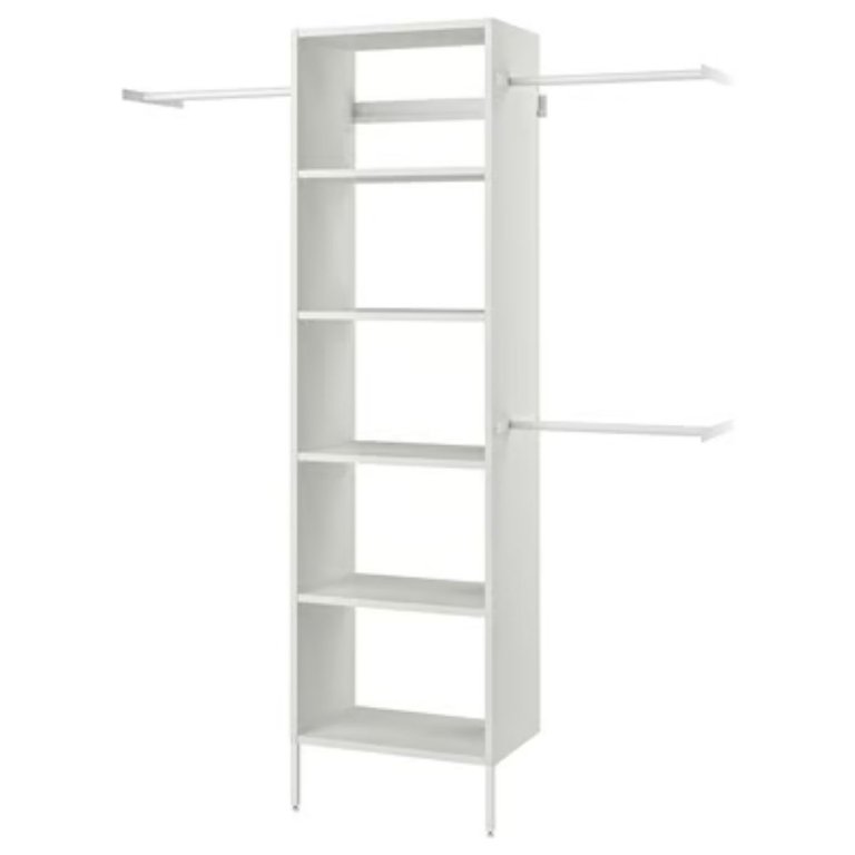The IKEA Aurdal Wardrobe Combination Storage System on a white background