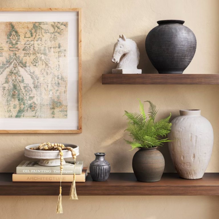 Rustic Ceramic Horse Bust