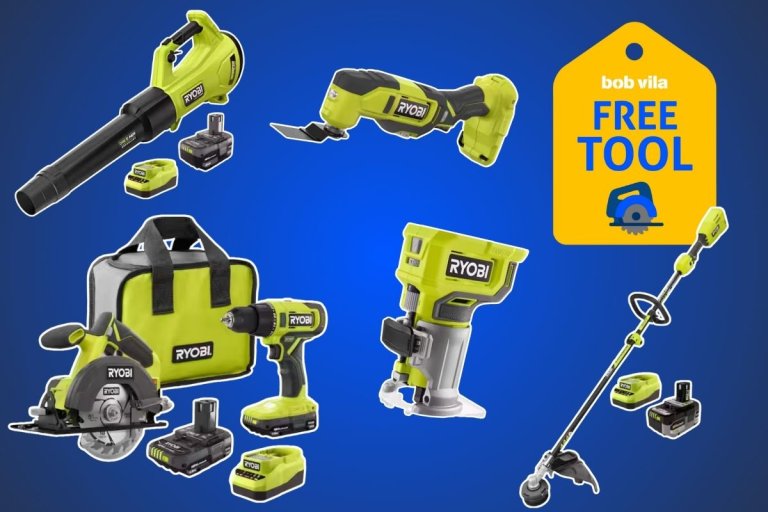 Home Depot Is Clearing Out Ryobi Tools for Free Ahead of President's Day—Combo Kits, Outdoor Tools, Batteries, and More