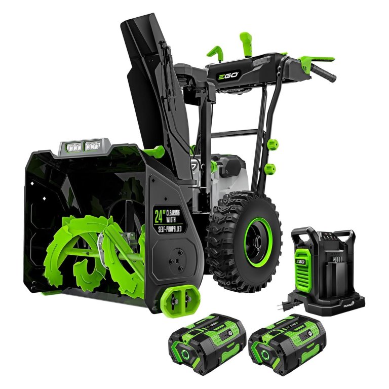 The Best Ego Snow Blowers Ego Power+ SNT2405 24 Peak Power 2-Stage Snow Blower Kit