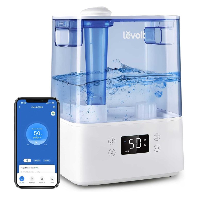 The Best Humidifiers for Large Rooms Levoit Classic 300S Ultrasonic Smart Humidifier