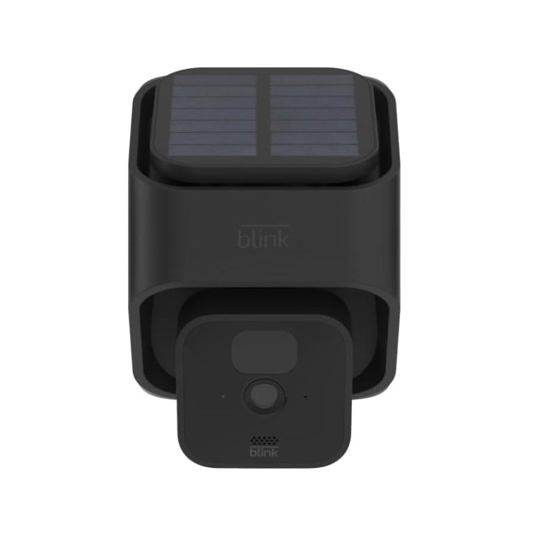 The Best Solar Powered Security Cameras Option Blink Outdoor (3rd Gen) + Solar Panel Charging Mount