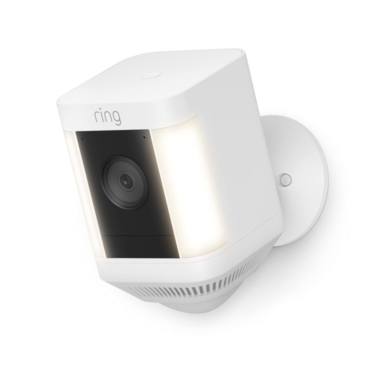The Best Solar Powered Security Cameras Option Ring Spotlight Cam Plus (with Solar Configuration)