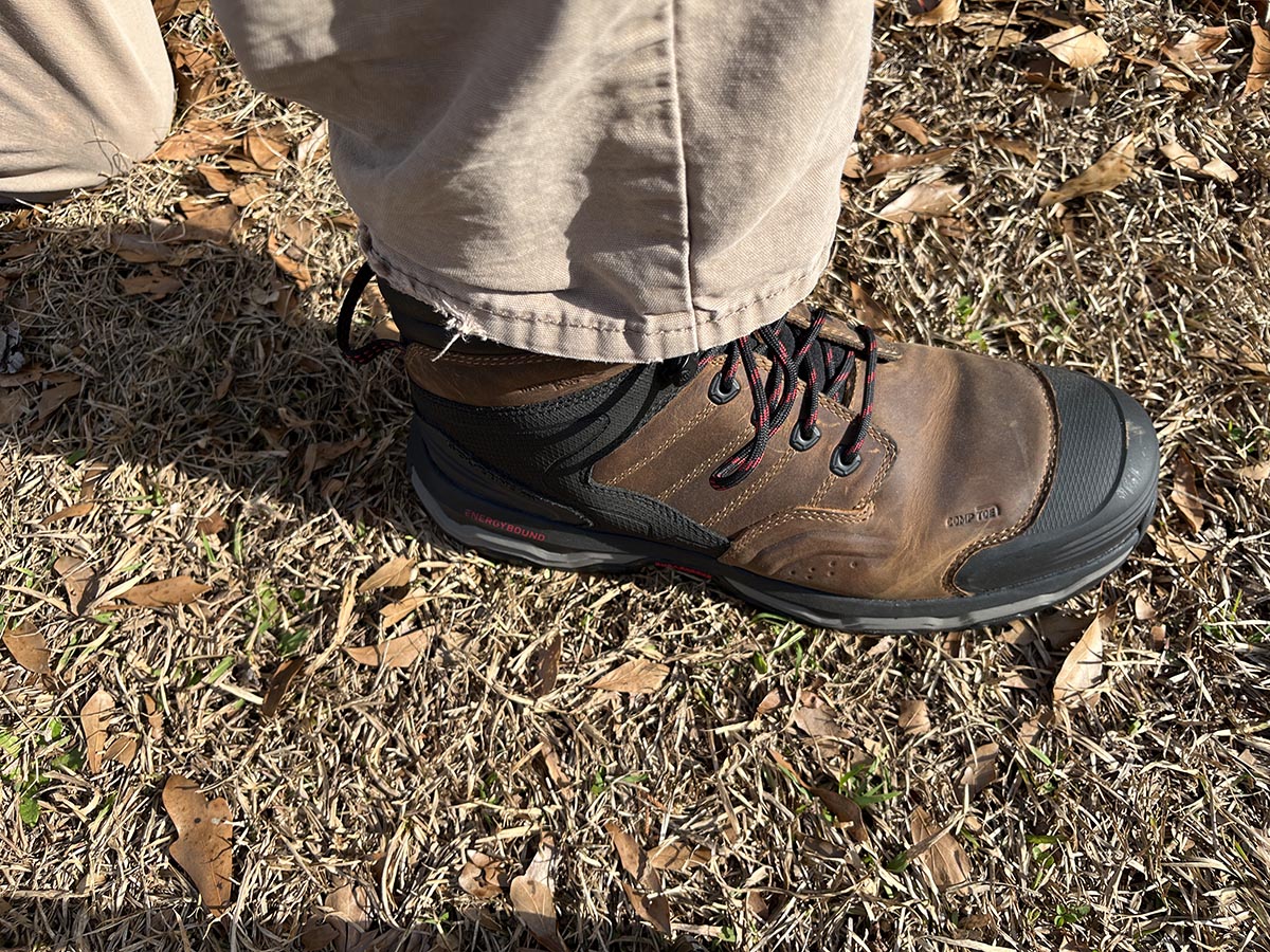 Wolverine Alpha Work Boots_single boot profile