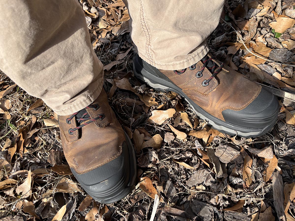 Wolverine Alpha Work Boots_wearing