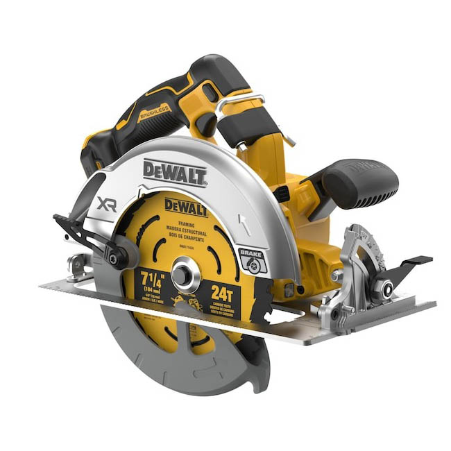 Choice of Select DeWalt Tools at Lowes DEWALT XR 20V Max 7-1 4-Inch Brushless Circular Saw