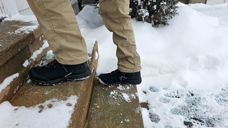 Climbing step in IceBug Pace3