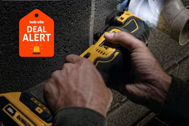 Home Depot Is Clearing Out This Bob Vila-Tested DeWalt Oscillating Multi-Tool—Save 54%