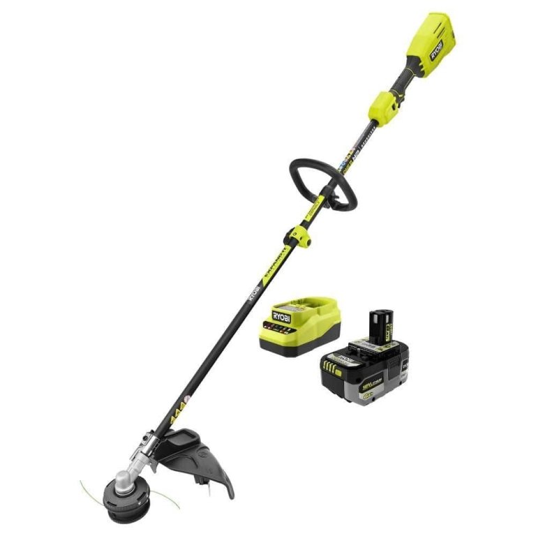 Get a Jump on Spring with Outdoor Tool Deals RYOBI ONE+ HP 18V Whisper Series 15-Inch String Trimmer Kit